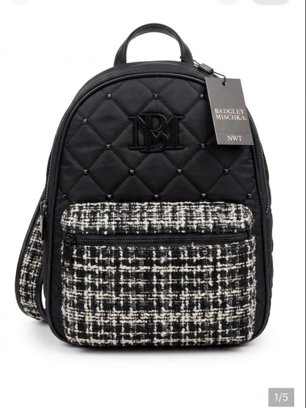 Badgley Mischka womens back pack style nwt
